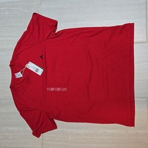 NWT adidas Men's Axis 3.0 Tech Training Short Sleeve T-Shirt Red Size Large
